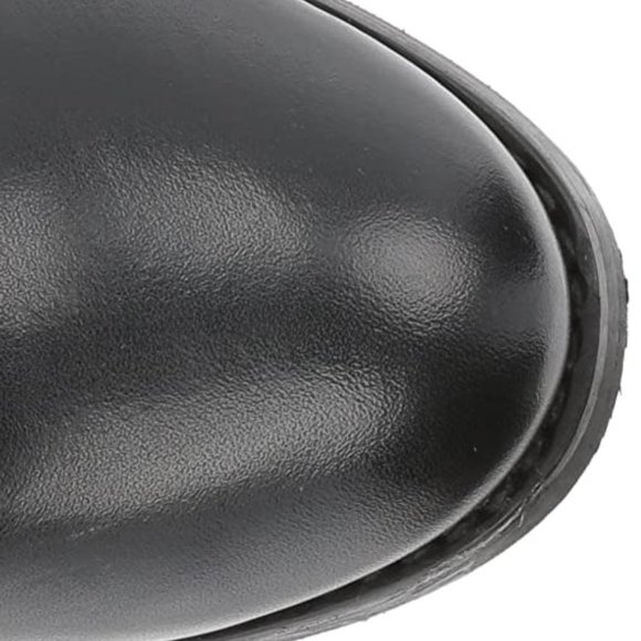 Steve Madden Women's Lover Western Boot, Black Leather, 5.5 M US - Picture 6 of 9